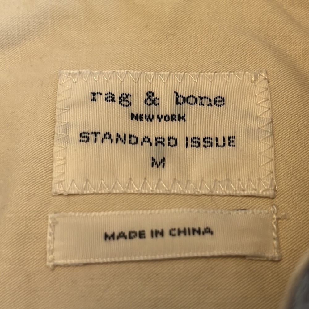 Rag & Bone Button Down Standard Issue Med - image 2